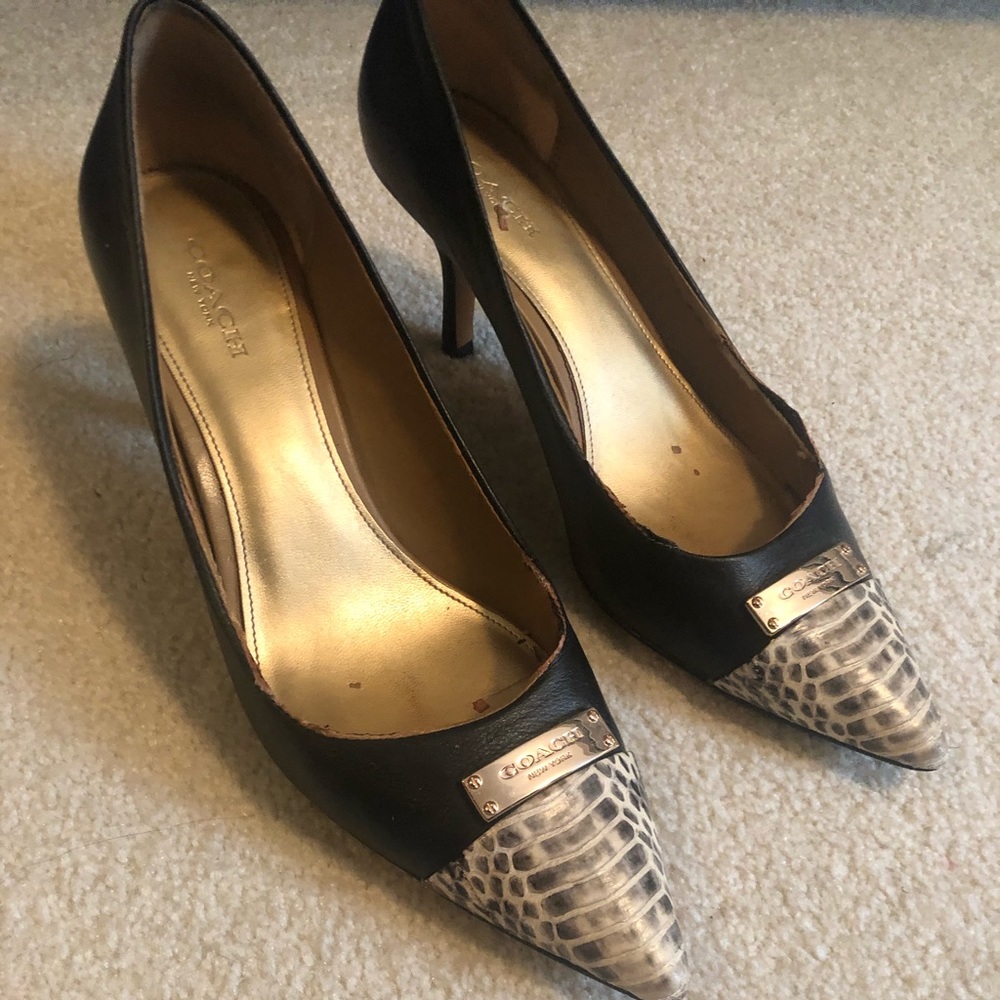 Coach heels!